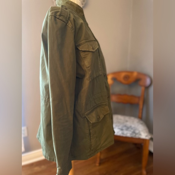 Hunter green Gap Army Jacket size Sm - Picture 2 of 3